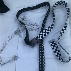 brandy melville belts!